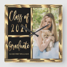 Graduate Class 2021 für Schwarz-Gold-Foto