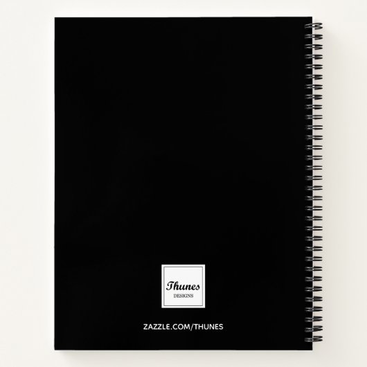 Graduate Class 2024 Foto Schwarz-weiß Notizblock (Rückseite)