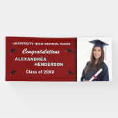 Graduate Class Graduation Photo Congratulations    Banner (Horizontal)