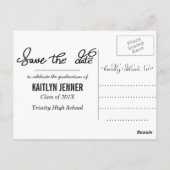 Graduate Class of 2018 | Save the Date Foto Postkarte (Rückseite)