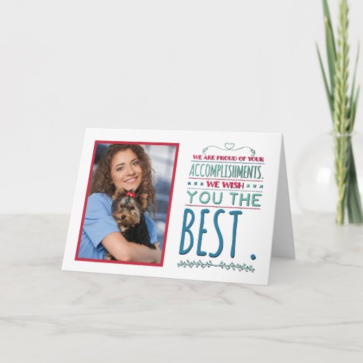 Graduate Class of 2019 Glückwunsch Karte (Vorderseite)