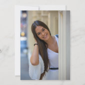 Graduate Class of 2022 Abschluss Arch Foto Einladung (Rückseite)