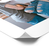 Graduate Class of 2022 Custom 8 Foto Collage Poster (Ecke)