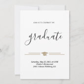 Graduate Class of 2023 Party Ankündigung (Rückseite)