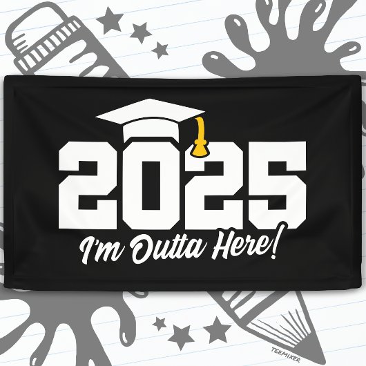 Graduate Class of 2025 Abschluss Senior 2025 Banner
