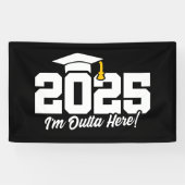 Graduate Class of 2025 Abschluss Senior 2025 Banner (Horizontal)