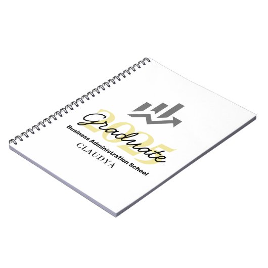 Graduate Class of 2025 Notizblock (Linke Seite)