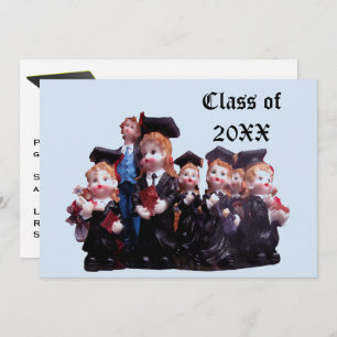 Graduate Class of 20XX Porzellan Figurines Foto Einladung