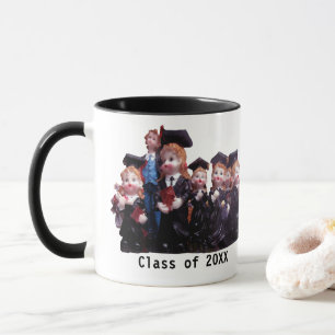 Graduate Class of 20XX Porzellan Figurines Foto Tasse