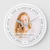 Graduate Class of 20XX Simple Modern Custom Foto