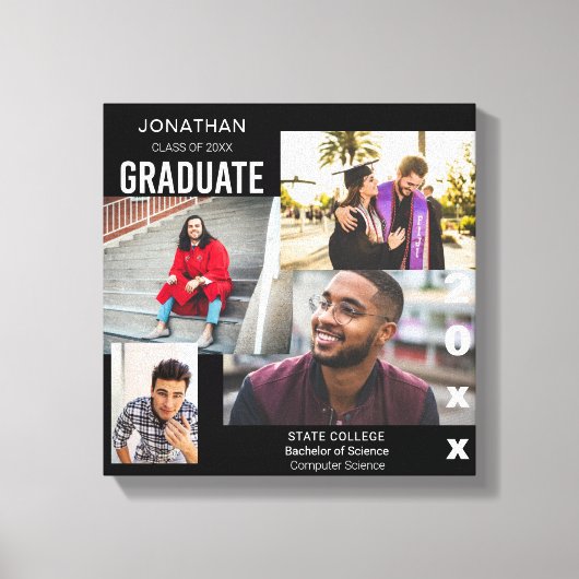 Graduate Class of Foto Collage 2 Leinwanddruck (Vorderseite)