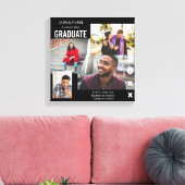 Graduate Class of Foto Collage 2 Leinwanddruck (Insitu (Wohnzimmer))