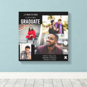 Graduate Class of Foto Collage 2 Leinwanddruck (Insitu (Holzboden))