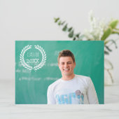 Graduate Class of Foto Einladungen (Stehend Vorderseite)