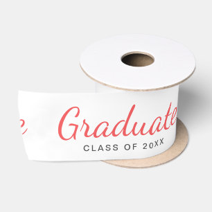 Graduate Class of Simple Modern Abschluss Satinband