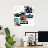 Graduate Class of Uni Foto 3 - White Poster (Heimbüro)