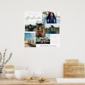 Graduate Class of Uni Foto 3 - White Poster (Küche)