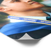 Graduate Class of Uni Foto Collage 4 - Schwarz Poster (Ecke)