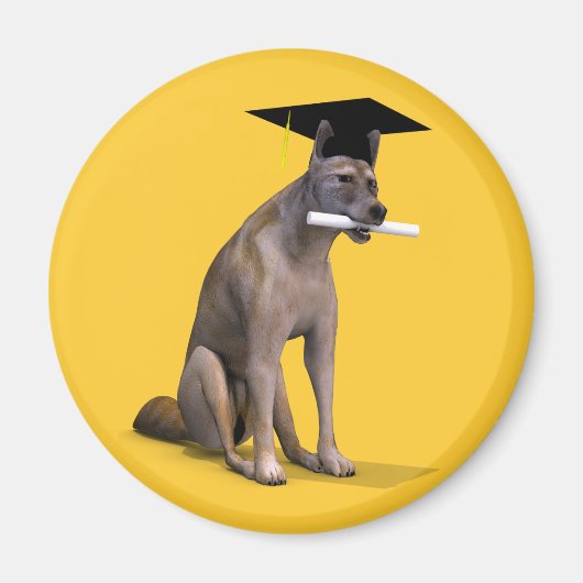 Graduate Coyote Magnet (Vorne)