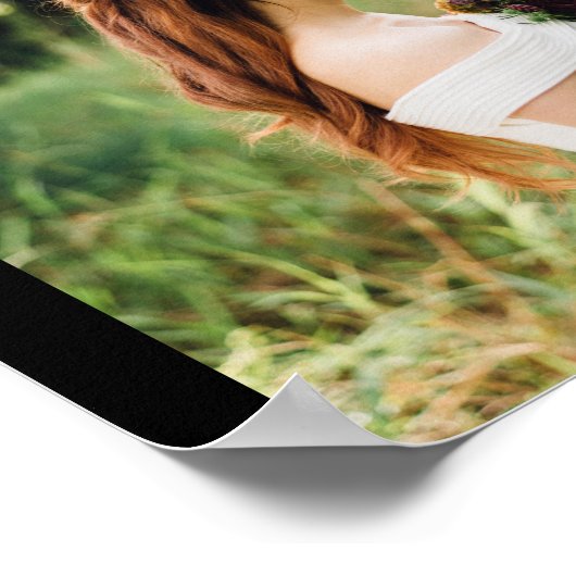 Graduate Custom Foto Collage Poster (Ecke)