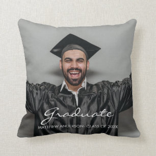 Graduate Custom Foto Throw Pillow Kissen