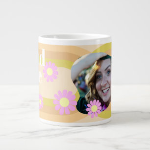 Graduate Daisy Foto Beige Jumbo-Tasse