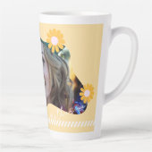 Graduate Daisy Foto Beige Milchtasse (Rechts)