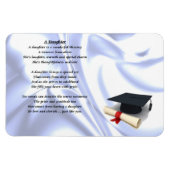 Graduate - Daughter Poem Magnet (Horizontal)