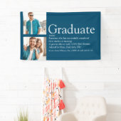 Graduate Definition 2 Foto Modernes Blau Banner (Insitu)