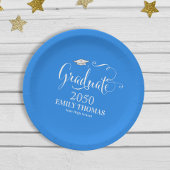 Graduate Elegante Moderne moderne, einfache Klasse Pappteller