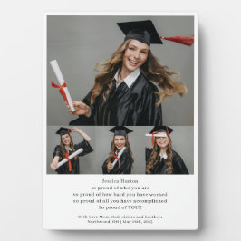 Graduate Family and Friends Graduation Gift Fotoplatte