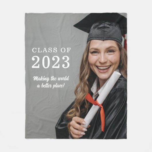 Graduate Fleece Blanket (Vorderseite)