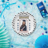 Graduate Foto Abschluss Glückwunsch Custom P Pappteller (Party)