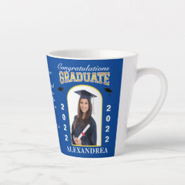 Graduate Foto Abschluss Herzlichen Glückwunsch Milchtasse