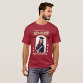 Graduate Foto Abschluss Herzlichen Glückwunsch T-Shirt (Vorne ganz)