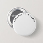 Graduate Foto Brother of the Grad Button (Vorne & Hinten)