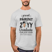 Graduate Foto Class Year Proud Parud Abschluss T-Shirt (Vorderseite)