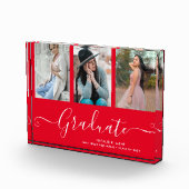 Graduate Foto Collage Abschluss Red Foto Block (Rechts)