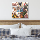 Graduate Foto Collage Memory Board Leinwanddruck (Insitu (Schlafzimmer))