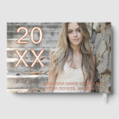 Graduate Foto Gästebuch (Rückseite)