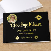 Graduate Foto Goodbye Kisses Abschluss Gästebuch