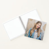 Graduate Foto Guest Book Keepake Notizblock (Innenseite)