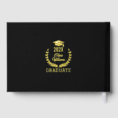 Graduate Foto Keepake Graduation Party Foil Gästebuch (Rückseite)