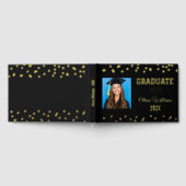 Graduate Foto Keepake Graduation Party Foil Gästebuch (Voll)