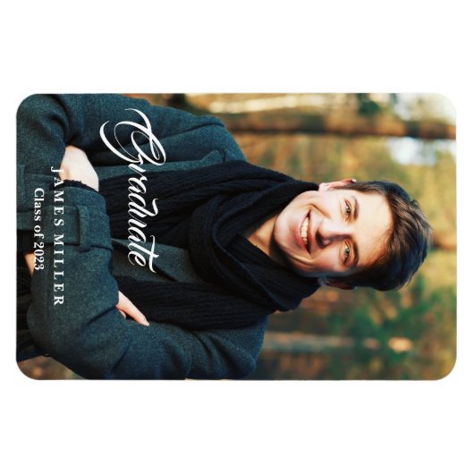 Graduate Foto Magnet (Horizontal)