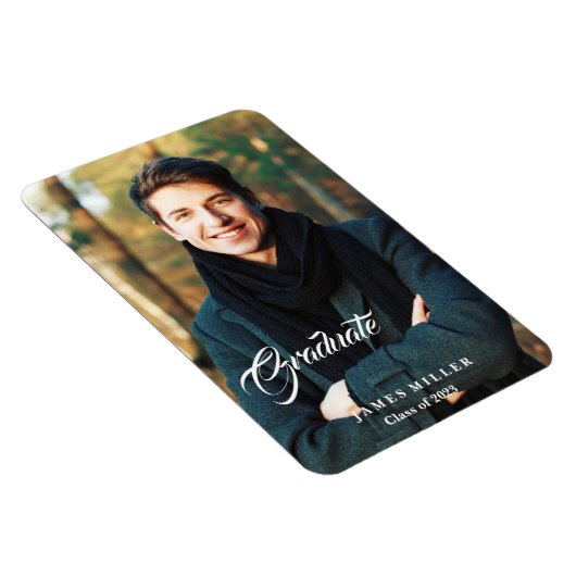 Graduate Foto Magnet (Rechte Seite)