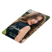 Graduate Foto Magnet (Linke Seite)
