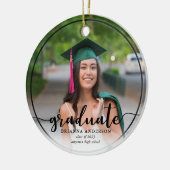 Graduate Foto Moderne Kalligrafie Keramik Ornament (Links)