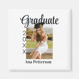 Graduate Foto Moderne Klassik hinzufügen Jahrname  Magnet