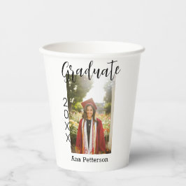 Graduate Foto Moderne Klassik hinzufügen Jahrname  Pappbecher